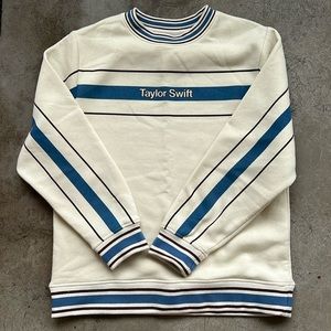 Taylor Swift Midnights cream crew neck sweatshirt